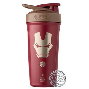 BlenderBottle Blender Bottle Nerezový šejkr Marvel 710 ml - Iron Man