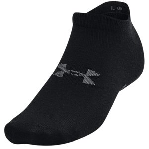 Ponožky Under Armour Essential No Show 6pk - black - S - 1370542-001