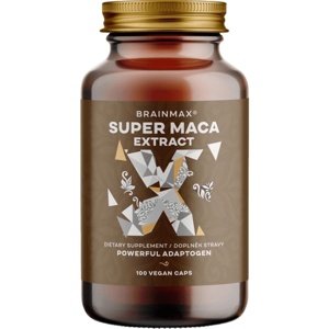 BrainMax Super Maca extrakt 700 mg 100 rostlinných kapslí