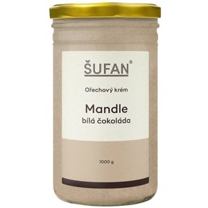 Šufan mandle-bílá čokoláda máslo 1000 g VÝPRODEJ 6.6.2024