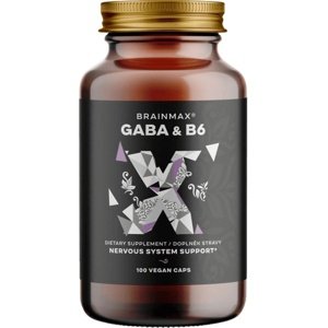 BrainMax GABA & B6 700 mg 100 rostlinných kapslí