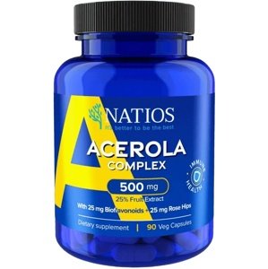 NATIOS Acerola Complex 500 mg 90 veganských kapslí