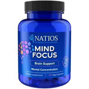 NATIOS Mind Focus 60 veganských kapslí