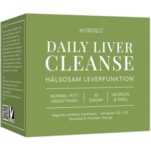 Nordbo Daily Liver Cleanse 60 kapslí