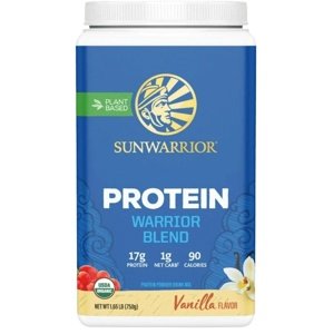 Sunwarrior Protein Warrior Blend 750g - Čokoládové arašídové máslo