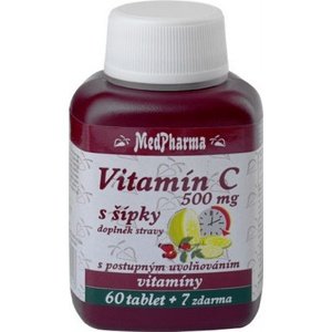 MedPharma Vitamin C 500mg s šípky 67 tablet