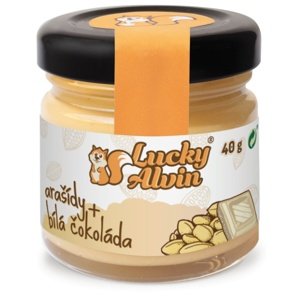 Lucky Alvin Arašídy + bílá čokoláda 40 g