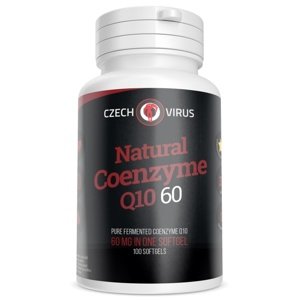 Czech Virus Natural Coenzyme Q10 100 kapslí