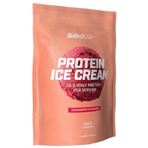 Biotech USA BiotechUSA Protein Ice Cream 500g - jahoda