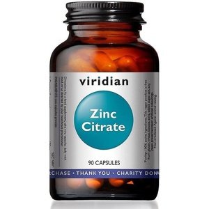 Viridian Nutrition Viridian Zinc Citrate 90 kapslí