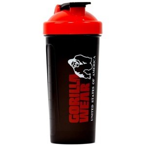 Gorilla Wear Shaker XXL 1000 ml - Černá/Červená