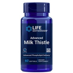 Life Extension Advanced Milk Thistle (ostropestřec) 60 kapslí