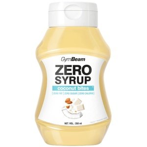 GymBeam Zero Syrup 350 ml - coconut bites