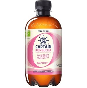 Captain Kombucha 400 ml - ZERO malina